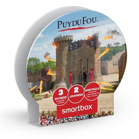 smartbox puy du fou|Coffret cadeau SMARTBOX Puy du Fou® 2024 .